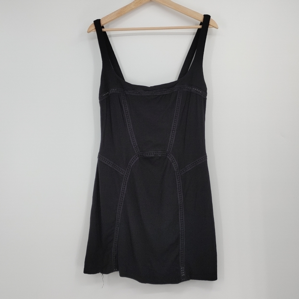 Free People Beyond Me Mini Dress